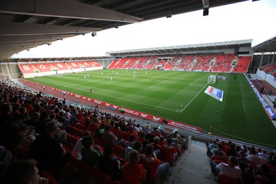 29.05.09 - Wales v Estonia, International Friendy, Llanelli -  Parc - y - Scarlets hosts its first senior International football match as Wales take on Estonia 