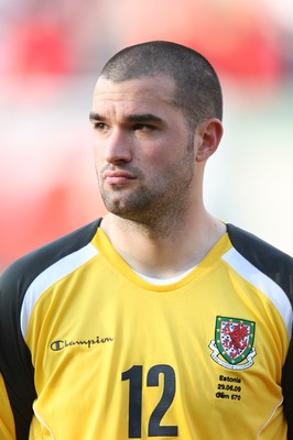 29.05.09 - Wales v Estonia, International Friendy, Llanelli -  Wales' keeper Boaz Myhill  