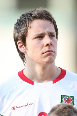 29.05.09 - Wales v Estonia, International Friendy, Llanelli -  Wales' Chris Gunter      