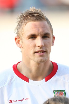 29.05.09 - Wales v Estonia, International Friendy, Llanelli -  Wales' Jack Collison  