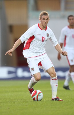 29.05.09 - Wales v Estonia, International Friendy, Llanelli -  Wales' Jack Collison     