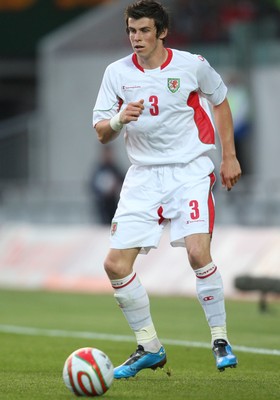 29.05.09 - Wales v Estonia, International Friendy, Llanelli -  Wales' Gareth Bale     