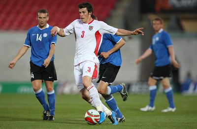 29.05.09 - Wales v Estonia, International Friendy, Llanelli -  Wales' Gareth Bale  