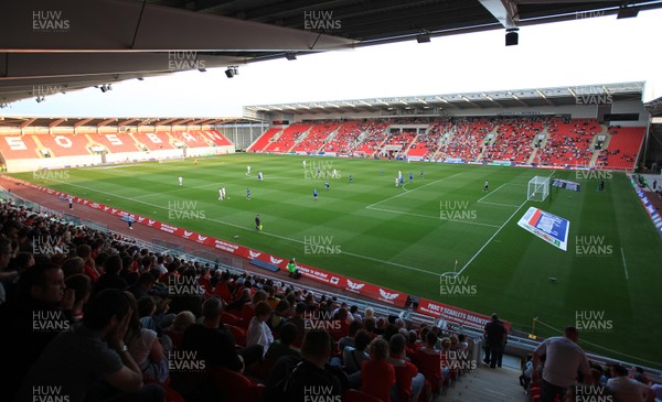 29.05.09 - Wales v Estonia, International Friendy, Llanelli -  Parc - y - Scarlets hosts its first senior International football match as Wales take on Estonia 