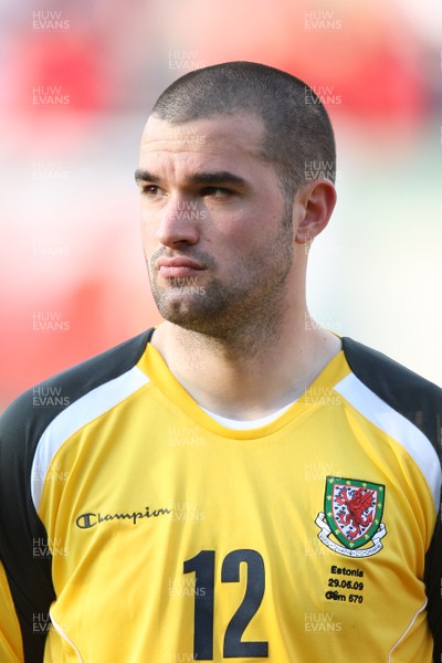 29.05.09 - Wales v Estonia, International Friendy, Llanelli -  Wales' keeper Boaz Myhill  