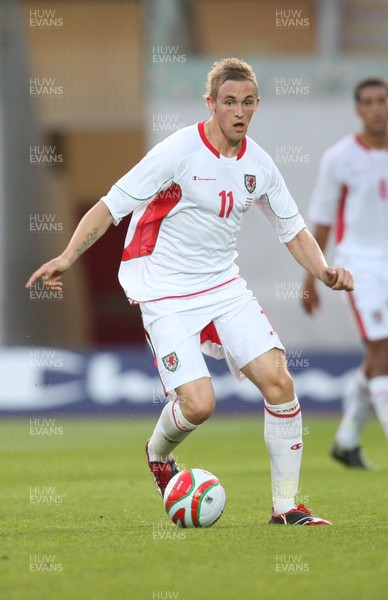 29.05.09 - Wales v Estonia, International Friendy, Llanelli -  Wales' Jack Collison     