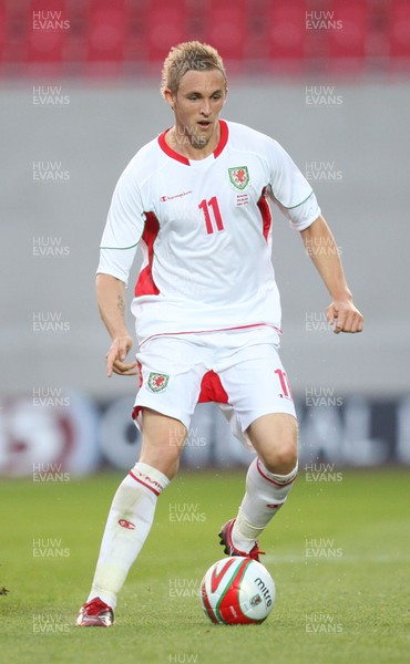 29.05.09 - Wales v Estonia, International Friendy, Llanelli -  Wales' Jack Collison     