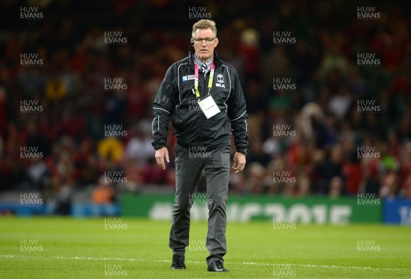 011015 - Wales v Fiji - Rugby World Cup 2015 -Fiji head coach John McKee