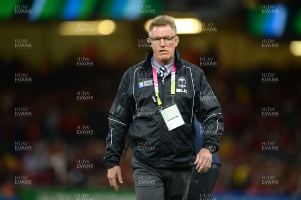 011015 - Wales v Fiji - Rugby World Cup 2015 -Fiji head coach John McKee