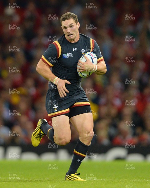 011015 - Wales v Fiji - Rugby World Cup 2015 -George North of Wales