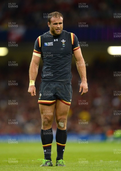 011015 - Wales v Fiji - Rugby World Cup 2015 -Jamie Roberts of Wales