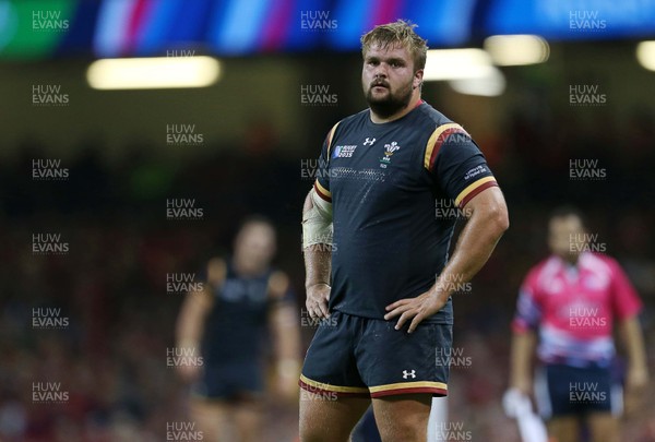 011015 - Wales v Fiji - Rugby World Cup - Tomas Francis of Wales