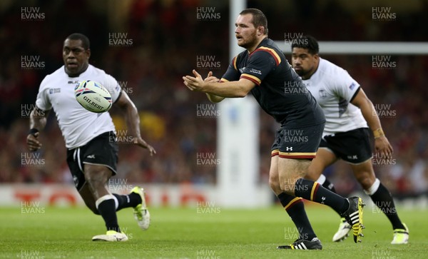 011015 - Wales v Fiji - Rugby World Cup - Ken Owens of Wales