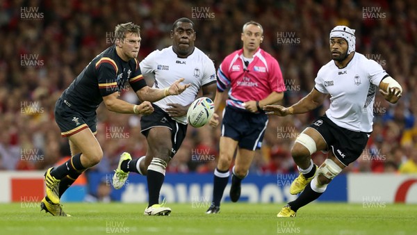 011015 - Wales v Fiji - Rugby World Cup - Dan Biggar of Wales