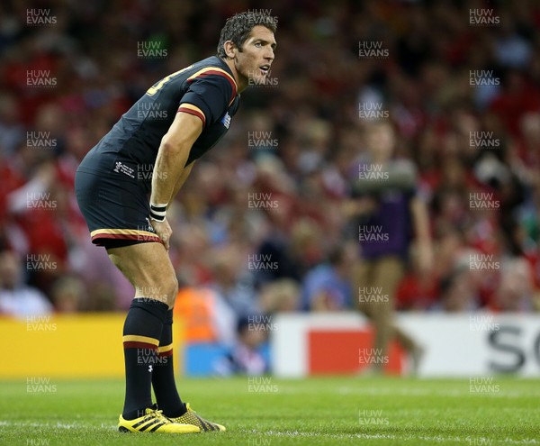 011015 - Wales v Fiji - Rugby World Cup - James Hook of Wales