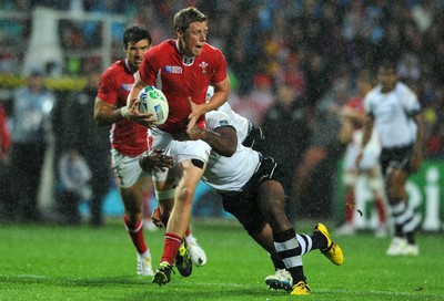 02.10.11 - Wales v Fiji - Rugby World Cup 2011 - Rhys Priestland of Wales. 