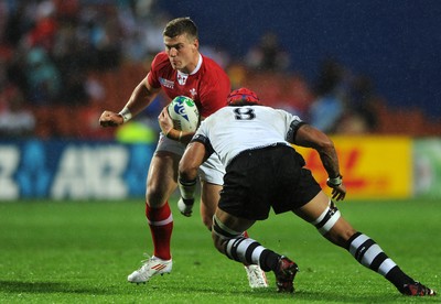 02.10.11 - Wales v Fiji - Rugby World Cup 2011 - Scott Williams of Wales. 