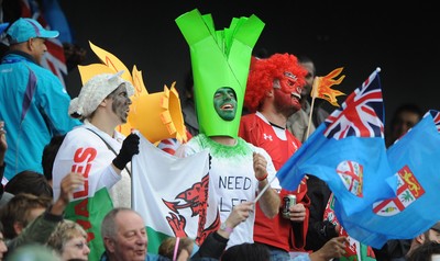 02.10.11 - Wales v Fiji - Rugby World Cup 2011 - Wales fans. 