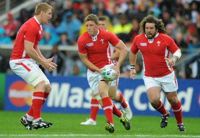 02.10.11 - Wales v Fiji - Rugby World Cup 2011 - Rhys Priestland of Wales. 