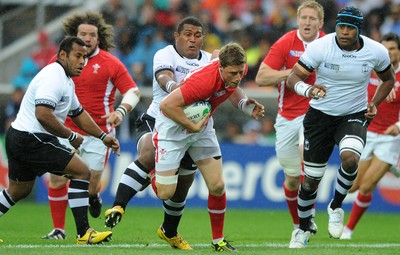 02.10.11 - Wales v Fiji - Rugby World Cup 2011 - Rhys Priestland of Wales. 