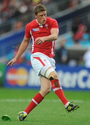02.10.11 - Wales v Fiji - Rugby World Cup 2011 - Rhys Priestland of Wales. 