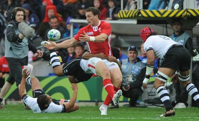 02.10.11 - Wales v Fiji - Rugby World Cup 2011 - George North of Wales. 