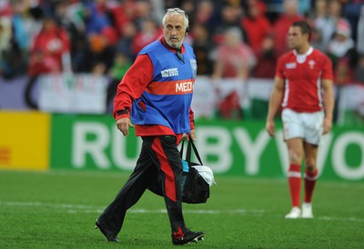 02.10.11 - Wales v Fiji - Rugby World Cup 2011 - Wales team doctor Professor John Williams. 