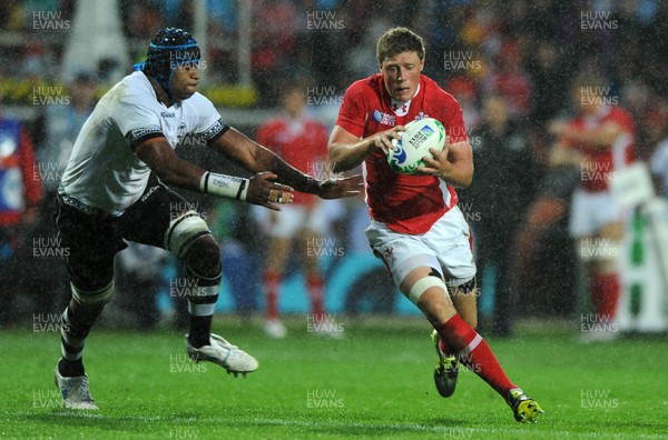 02.10.11 - Wales v Fiji - Rugby World Cup 2011 - Rhys Priestland of Wales. 