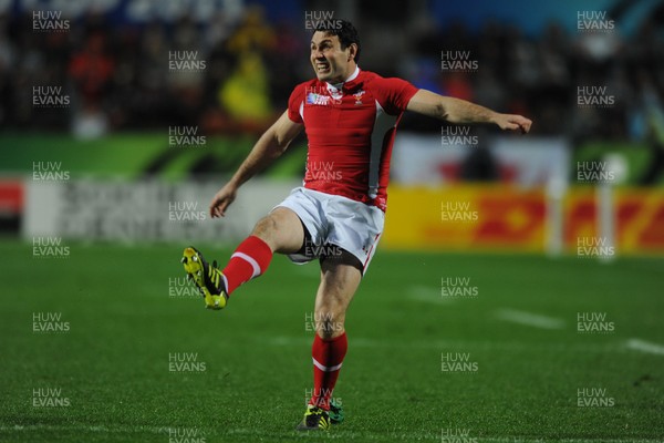 02.10.11 - Wales v Fiji - Rugby World Cup 2011 - Stephen Jones of Wales. 