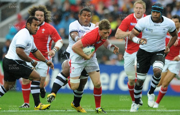02.10.11 - Wales v Fiji - Rugby World Cup 2011 - Rhys Priestland of Wales. 