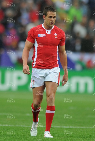 02.10.11 - Wales v Fiji - Rugby World Cup 2011 - Lee Byrne of Wales. 