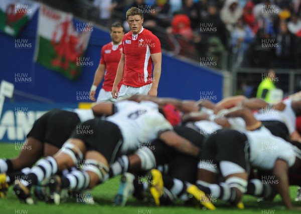 02.10.11 - Wales v Fiji - Rugby World Cup 2011 - Rhys Priestland of Wales. 