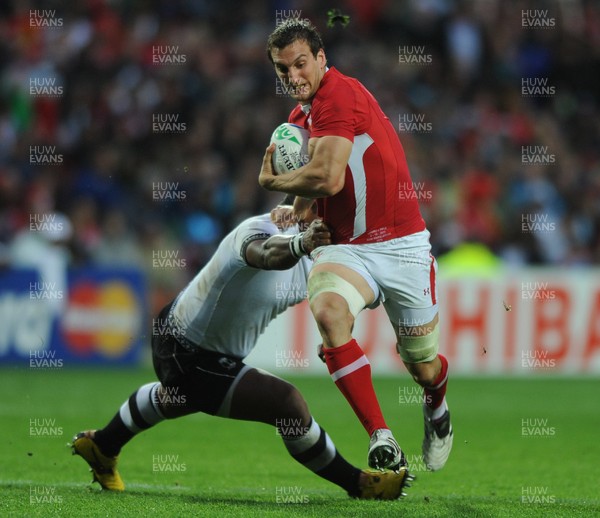 02.10.11 - Wales v Fiji - Rugby World Cup 2011 - Sam Warburton of Wales. 