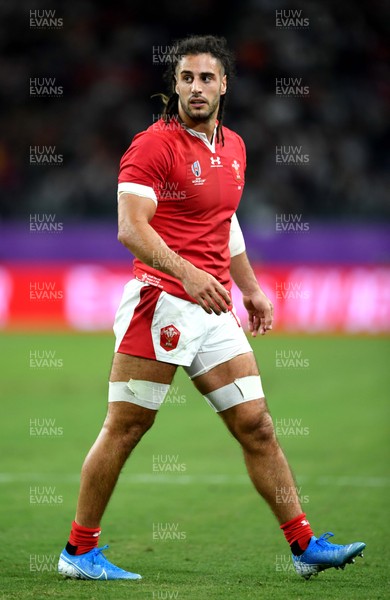 091019 - Wales v Fiji - Rugby World Cup - Josh Navidi of Wales