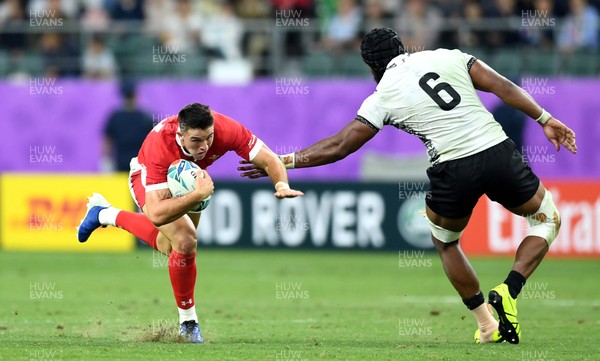 091019 - Wales v Fiji - Rugby World Cup - Owen Watkin of Wales