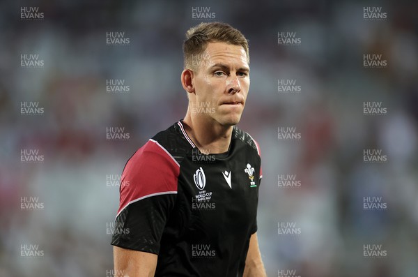 100923 - Wales v Fiji - Rugby World Cup 2023 - Pool C - Liam Williams of Wales before the game