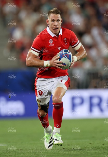 100923 - Wales v Fiji - Rugby World Cup 2023 - Pool C - Liam Williams of Wales 