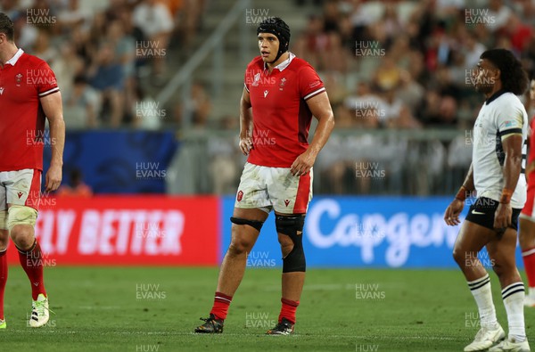 100923 - Wales v Fiji - Rugby World Cup 2023 - Pool C - Dafydd Jenkins of Wales 