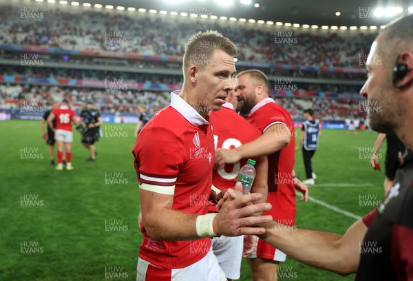 100923 - Wales v Fiji - Rugby World Cup 2023 - Pool C - Liam Williams of Wales at full time