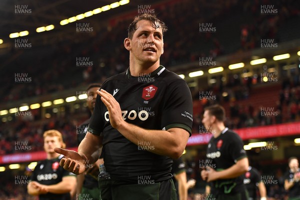 141121 - Wales v Fiji - Autumn Nations Series - Ryan Elias at the end of the game