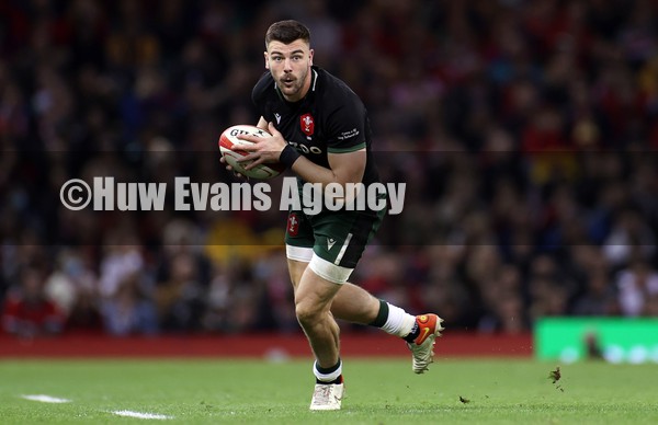 141121 - Wales v Fiji - Autumn Nations Series - Johnny Williams of Wales