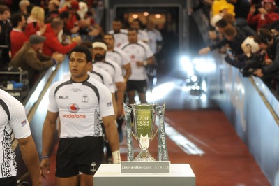 151114 - Wales v Fiji - Dove Men Series -Winners trophy