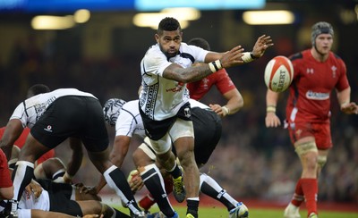 151114 - Wales v Fiji - Dove Men Series -Nikola Matawalu of Fiji