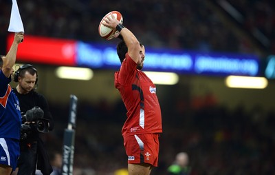 151114 - Wales v Fiji - Dove Men Series -Scott Baldwin of Wales