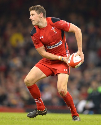 151114 - Wales v Fiji - Dove Men Series -Rhys Priestland of Wales