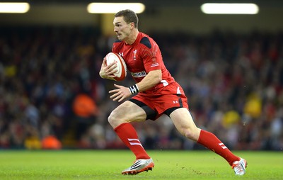 151114 - Wales v Fiji - Dove Men Series -George North of Wales