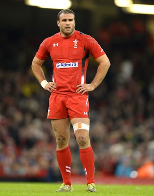 151114 - Wales v Fiji - Dove Men Series -Jamie Roberts of Wales