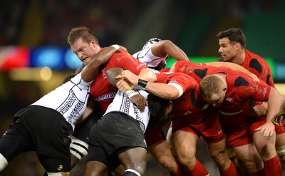 151114 - Wales v Fiji - Dove Men Series -Gethin Jenkins of Wales