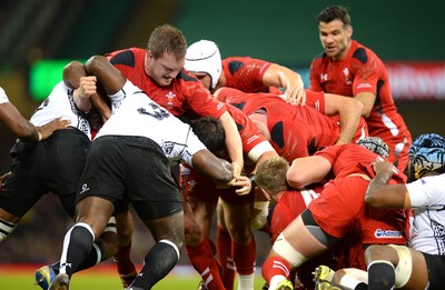 151114 - Wales v Fiji - Dove Men Series -Gethin Jenkins of Wales