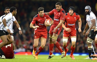 151114 - Wales v Fiji - Dove Men Series -Mike Phillips of Wales